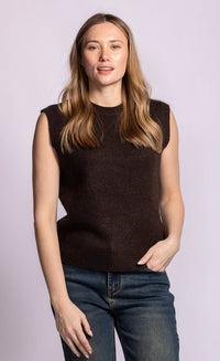 Pink Martini Clarissa Wool Blend Sweater Vest