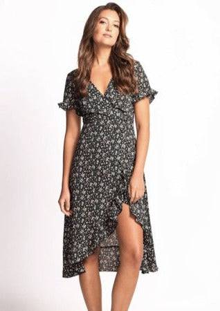 Pink Martini Dress Brooklyn Dress available at Lemonberry Boutique Aurora
