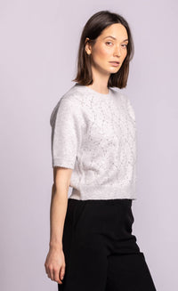 Pink Martini Esme Sequin Knit Sweater