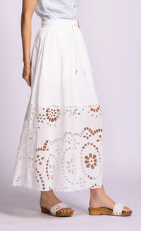 Pink Martini Jolene skirt white front angle Lemonberry Aurora