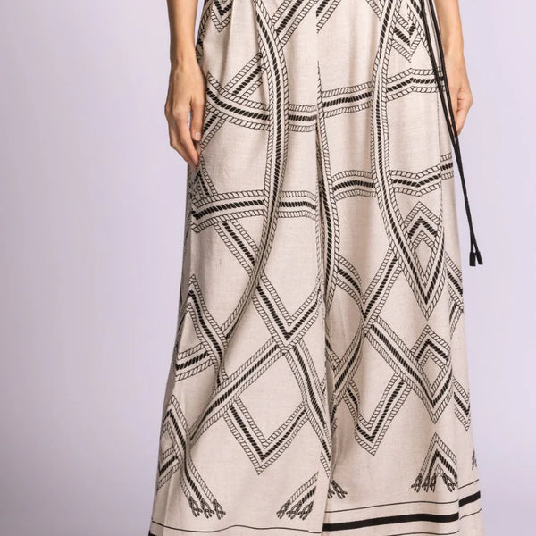 Pink Martini Wide-leg Nagel Pants