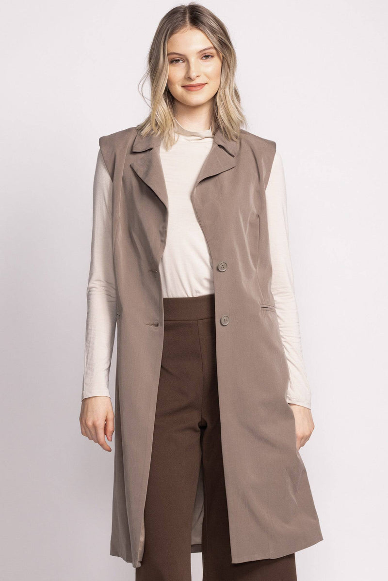 Pink Martini Outerwear Leia Vest 🍃 available at Lemonberry Boutique Aurora