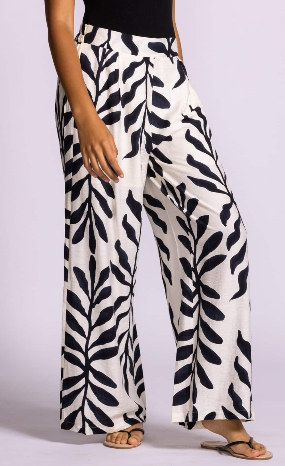 Pink Martini Riverside Pants angled front view Lemonberry Aurora