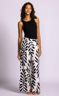 Pink Martini Riverside Pants front view Lemonberry Aurora