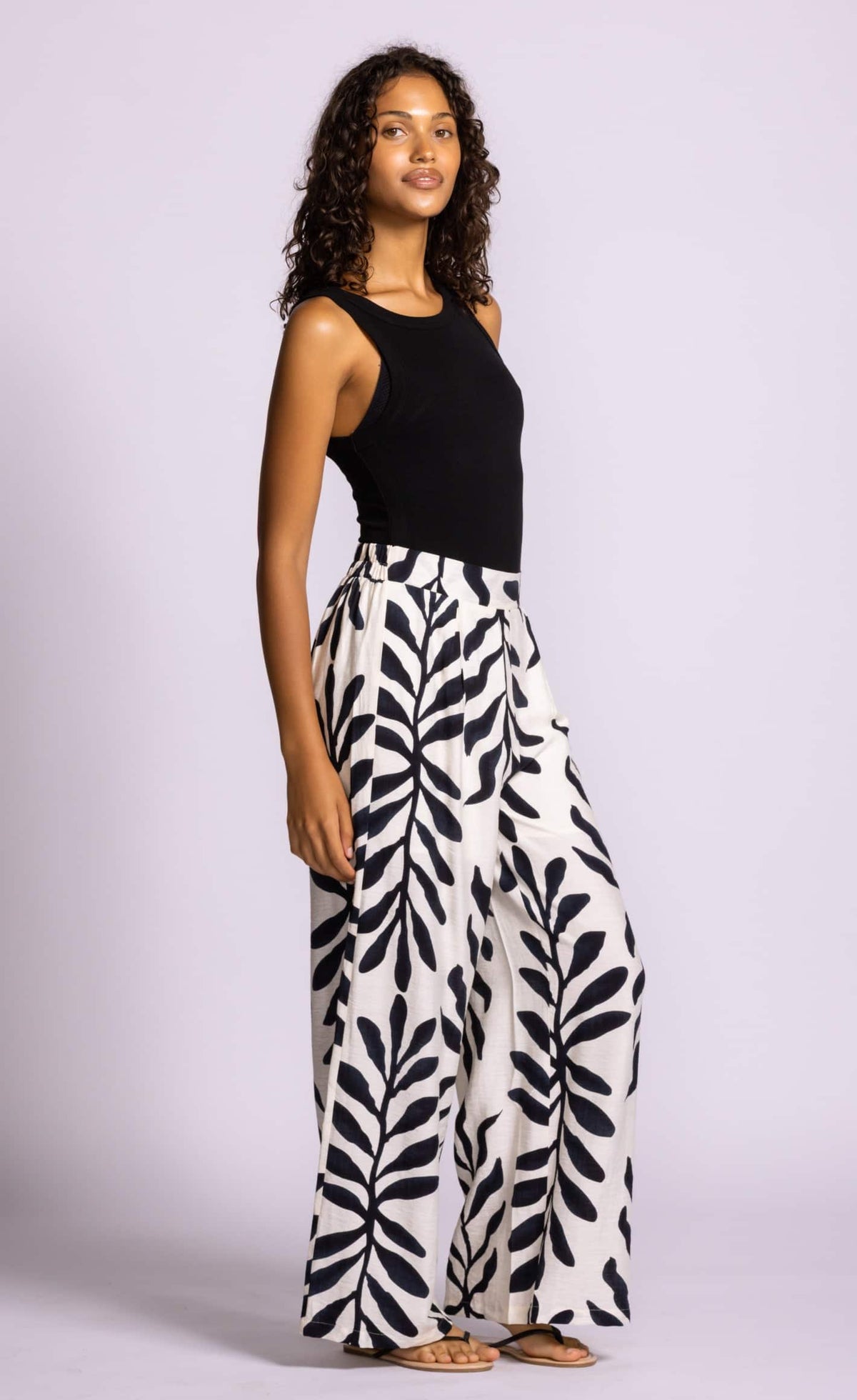 Pink Martini Riverside Pants side view Lemonberry Aurora