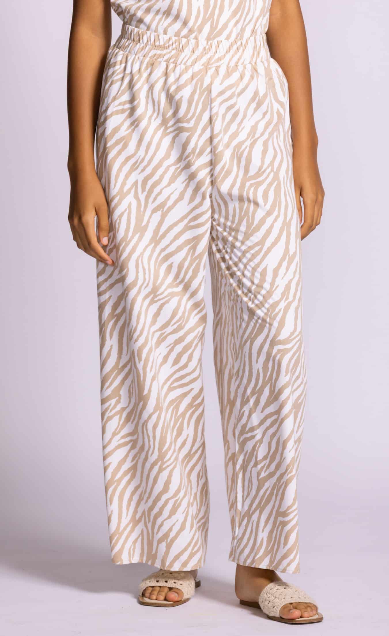 Pink Martini Roscoe Pants angled front view Lemonberry Aurora