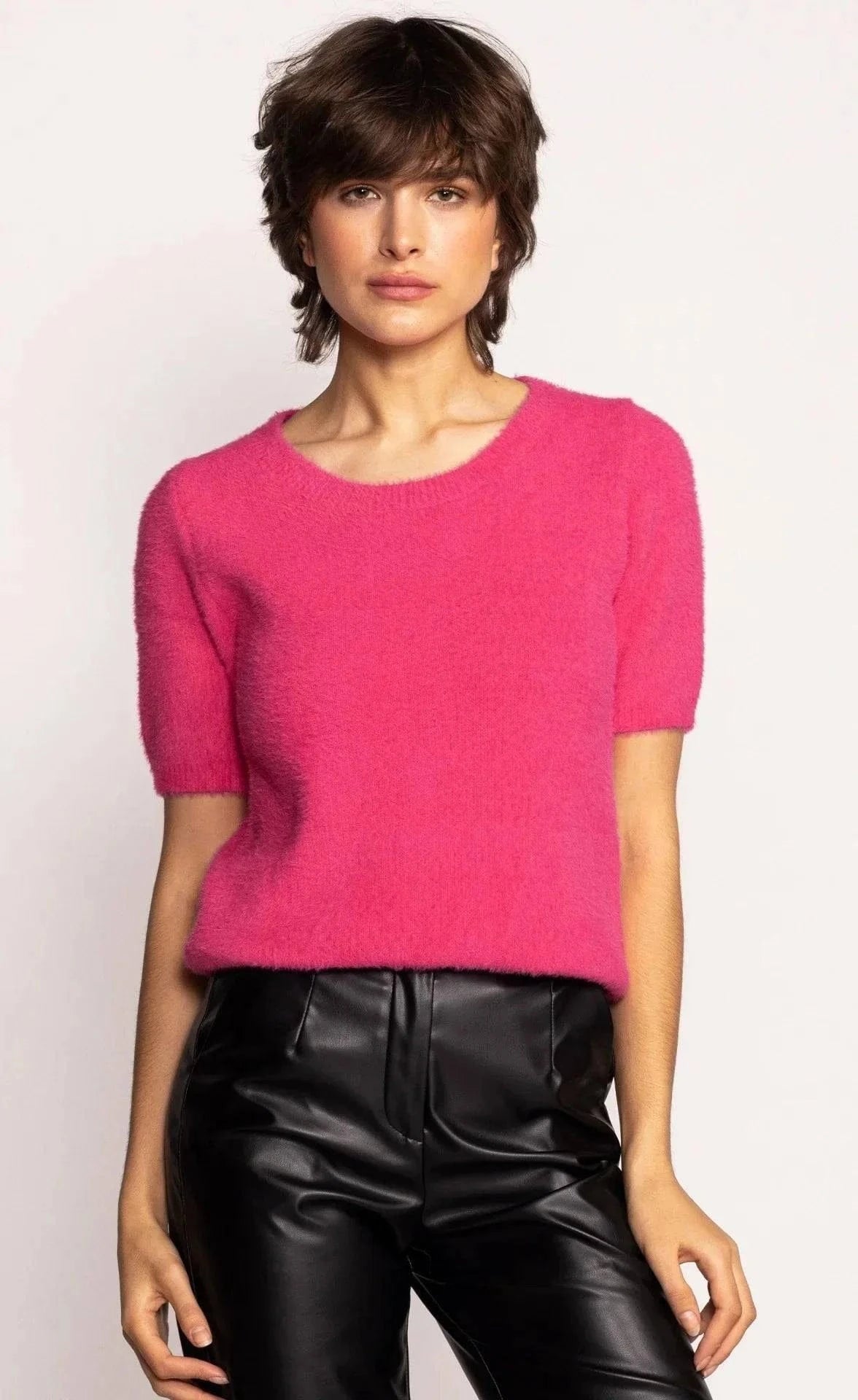 Pink Martini Tops Addison Sweater available at Lemonberry Boutique Aurora