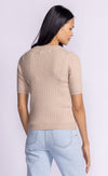Pink Martini Tops Carolyn Top by Pink Martini - Soft & Comfy Ribbed Knit Sweater available at Lemonberry Boutique Aurora