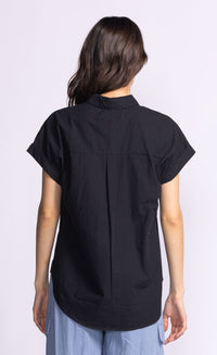 Pink Martini Tops Carrie Top by Pink Martini - Versatile Lightweight Button-Up Shirt available at Lemonberry Boutique Aurora