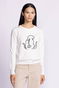 Pink Martini Tops Friends Forever Sweater available at Lemonberry Boutique Aurora