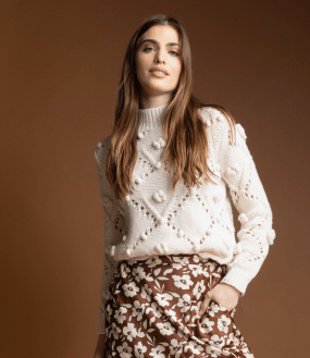 Pink Martini Tops Harlow Sweater available at Lemonberry Boutique Aurora