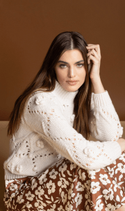 Pink Martini Tops Harlow Sweater available at Lemonberry Boutique Aurora