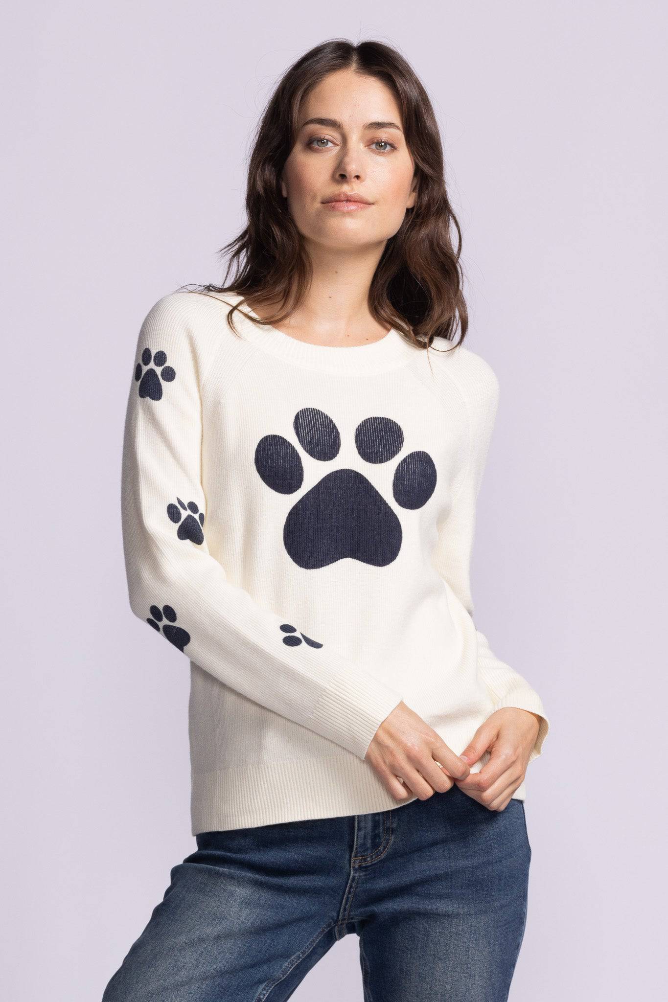 Pink Martini Tops Hayden Sweater available at Lemonberry Boutique Aurora