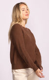 Pink Martini Tops Hempden Sweater by Pink Martini available at Lemonberry Boutique Aurora