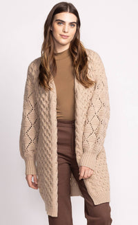 Pink Martini Tops Irie Cardi available at Lemonberry Boutique Aurora