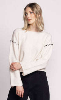 Pink Martini Tops Joelle Sweater available at Lemonberry Boutique Aurora