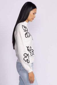 Pink Martini Tops Natalie Sweater available at Lemonberry Boutique Aurora