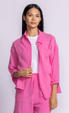 Pink Martini Tops Nikki Top by Pink Martini - The Perfect Relaxed Button-Down available at Lemonberry Boutique Aurora