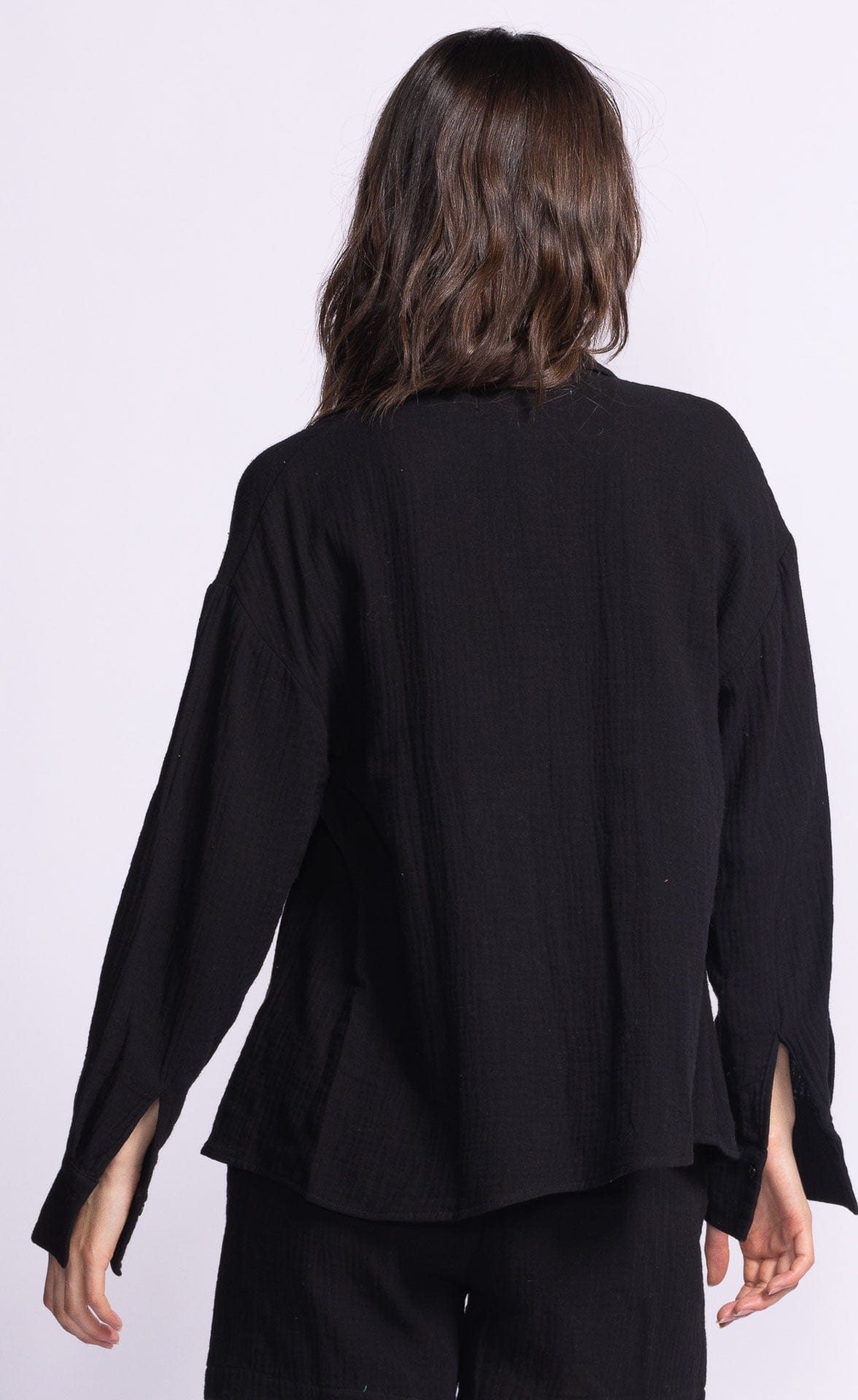 Pink Martini Tops Nikki Top by Pink Martini - The Perfect Relaxed Button-Down available at Lemonberry Boutique Aurora