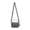 Slate grey Ella crossbody by Pixie Mood with adjustable strap and compact shape—available at Lemonberry Canada.