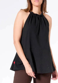 Preloved Tops Fantino Halter Top 🍃 available at Lemonberry Boutique Aurora