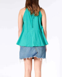 Preloved Tops Fantino Halter Top 🍃 available at Lemonberry Boutique Aurora