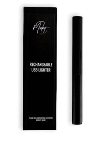 Market Candle Company's rechargeable lighter and packaging.