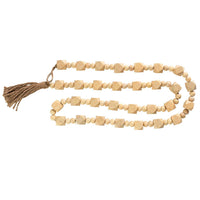 Rosha Living Inc Accessories Tinsel Beaded Garland Natural available at Lemonberry Boutique Aurora
