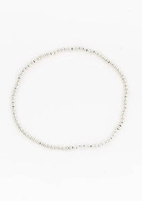 Saskia De Vries Jewelry Silver Leave-On 2mm available at Lemonberry Boutique Aurora