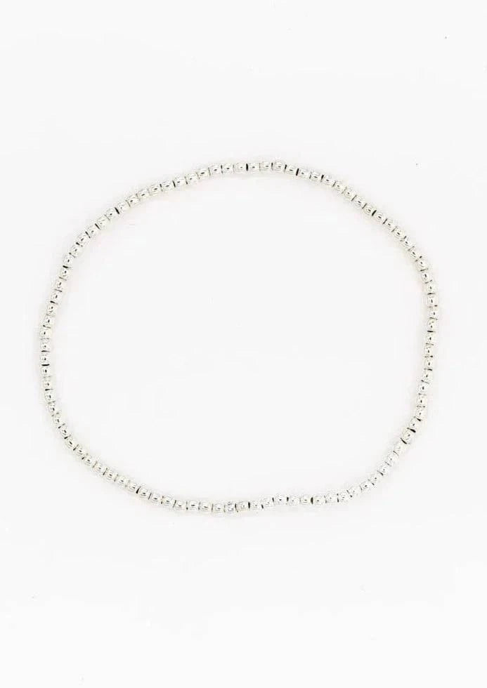 Saskia De Vries Jewelry Silver Leave-On 2mm available at Lemonberry Boutique Aurora