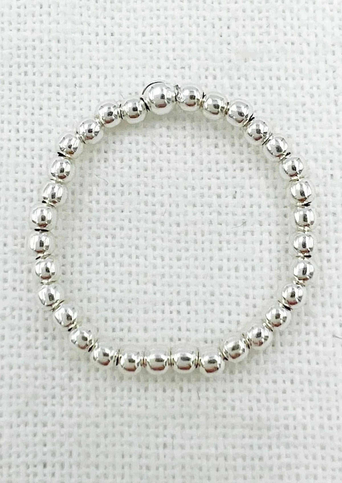 Saskia De Vries Jewelry Sterling Silver Stacking Ring 2mm available at Lemonberry Boutique Aurora