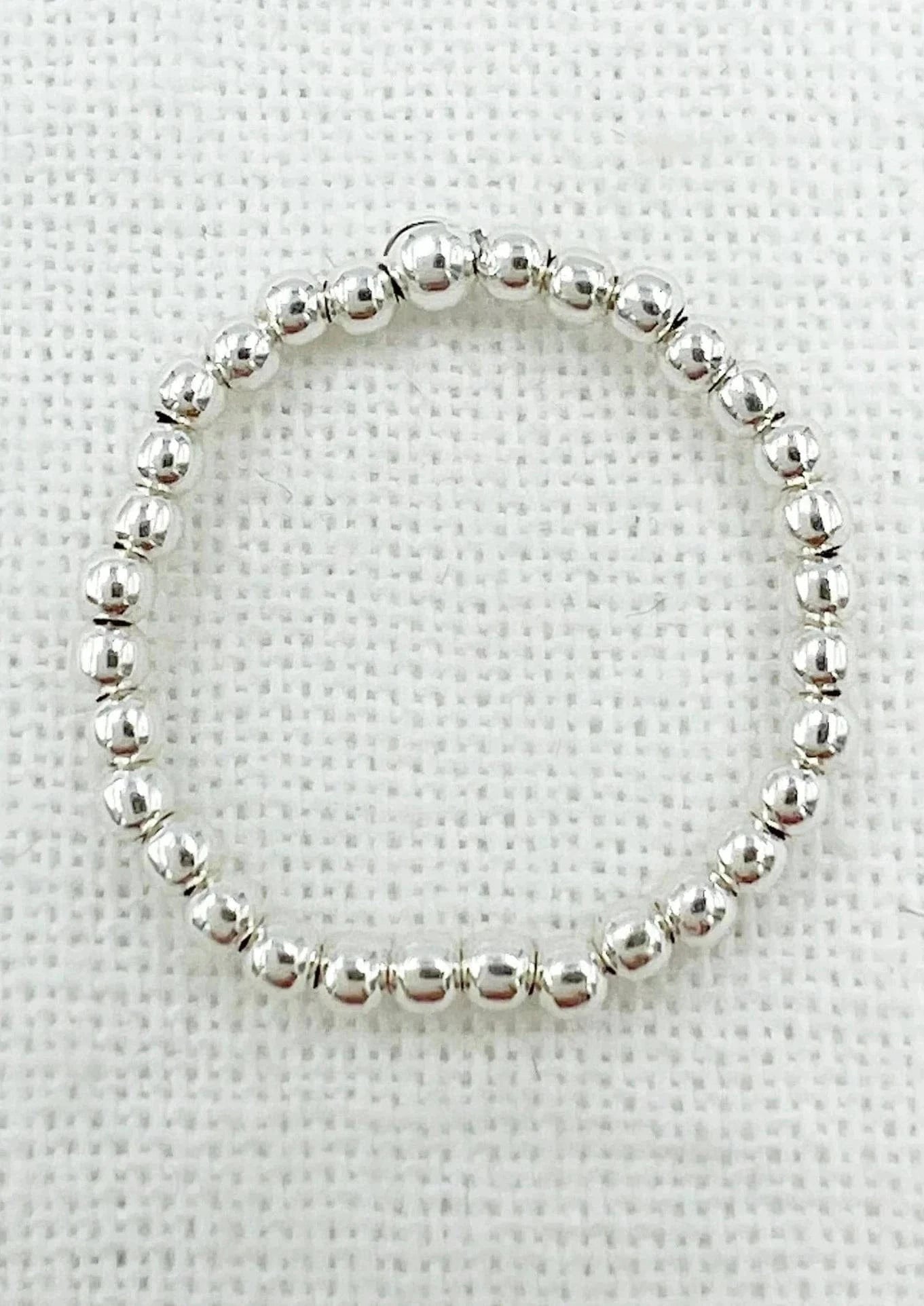 Saskia De Vries Jewelry Sterling Silver Stacking Ring 2mm available at Lemonberry Boutique Aurora