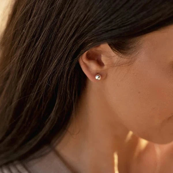 Shiny Soul Creations Jewelry Ball Stud Earrings by Shiny Soul Creations available at Lemonberry Boutique Aurora