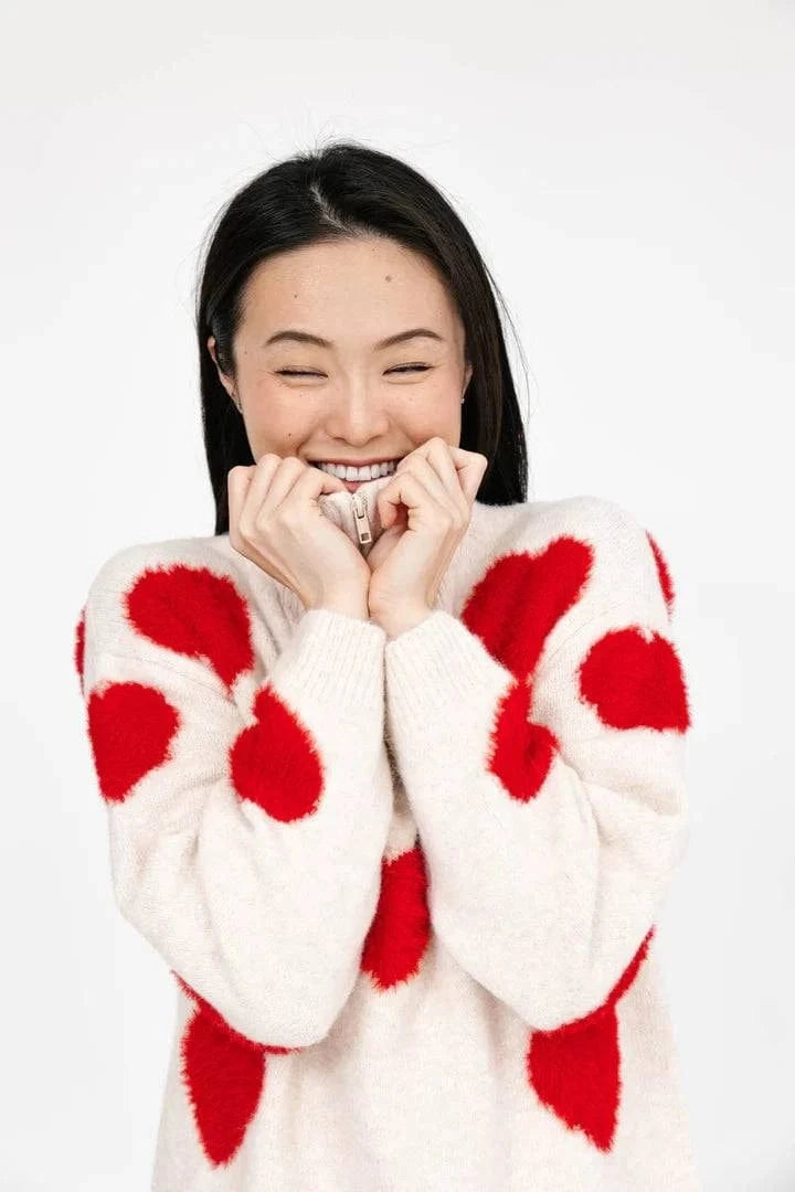 Smash + Tess Tops Galentine's Day Sweater by Smash and Tess available at Lemonberry Boutique Aurora