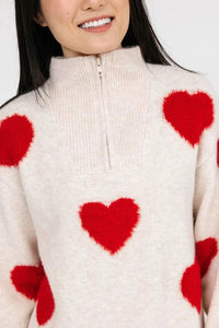Smash + Tess Tops Galentine's Day Sweater by Smash and Tess available at Lemonberry Boutique Aurora