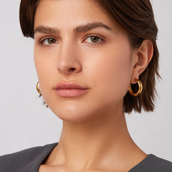 Jenny Bird Staple Medium Hoop Earrings