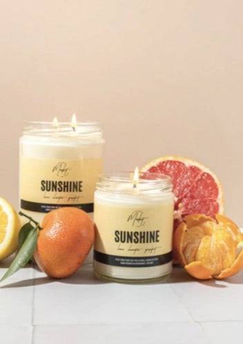 Sunshine Candle 🍃 - Lemonberry.ca