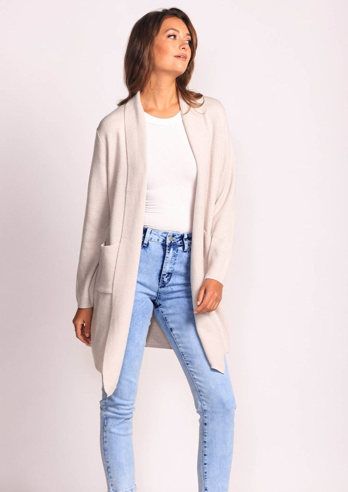 The District Cashmere Cardigan - Lemonberry.ca