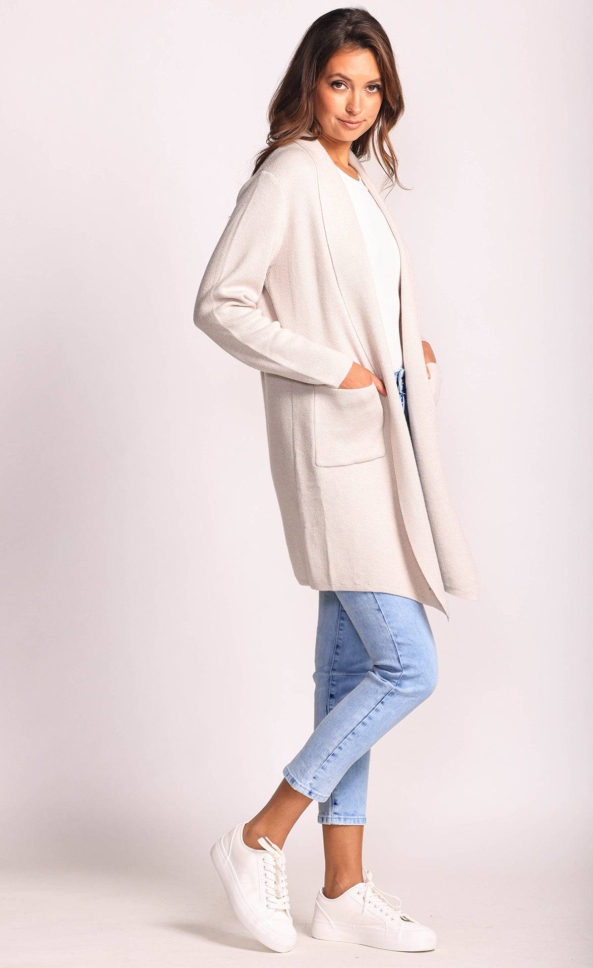 The District Cashmere Cardigan - Lemonberry.ca