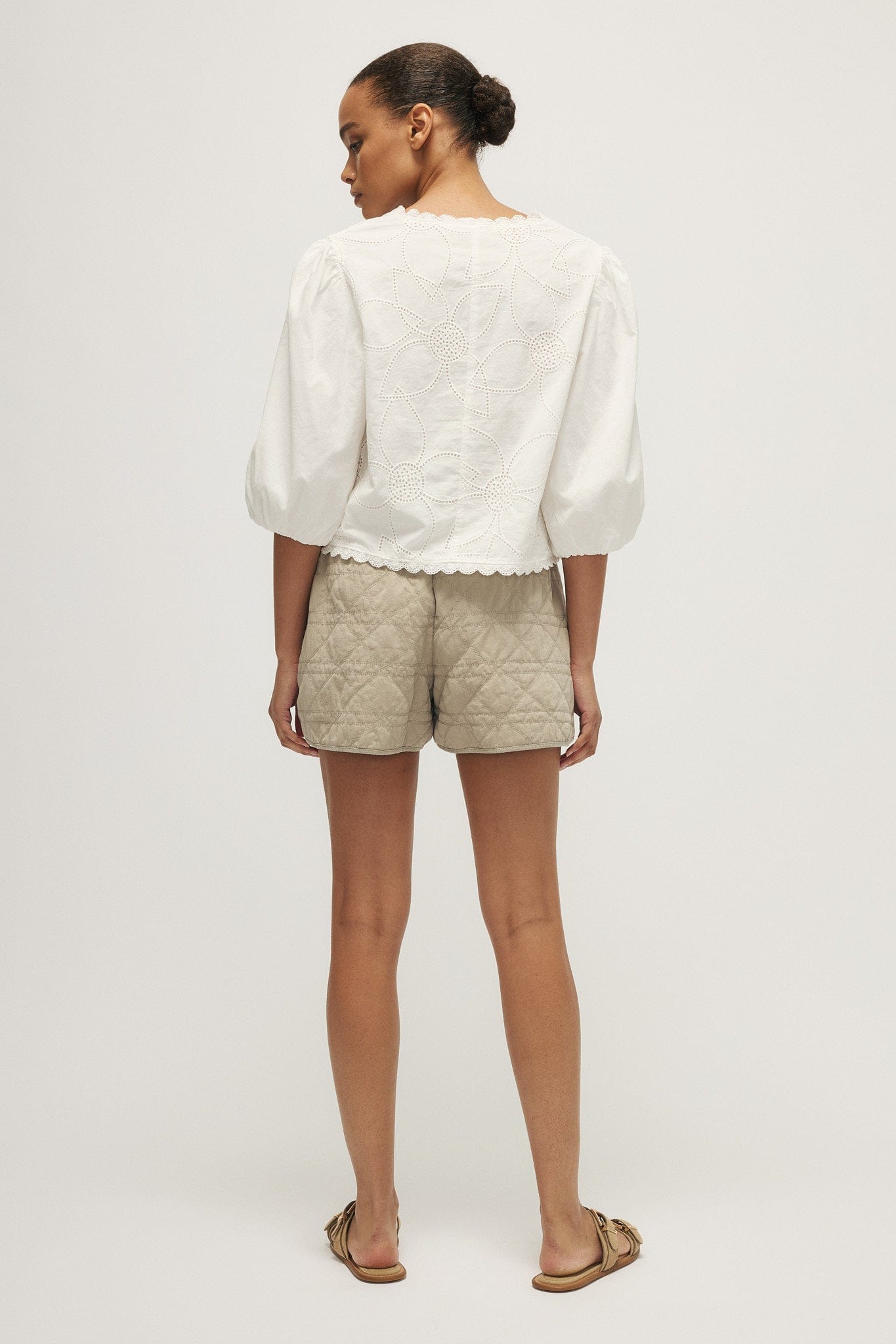 Back of the Melissa Nepton Zahra Top at Lemonberry in Aurora, ON.