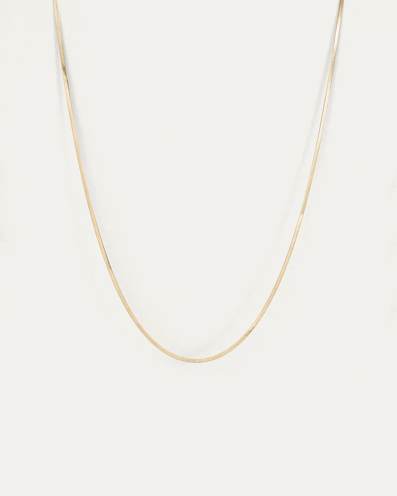 Jenny Bird Zeina Slim Chain – Silver