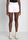 7 For All Mankind Bottoms Mid Roll Short by 7 For All Mankind available at Lemonberry Boutique Aurora