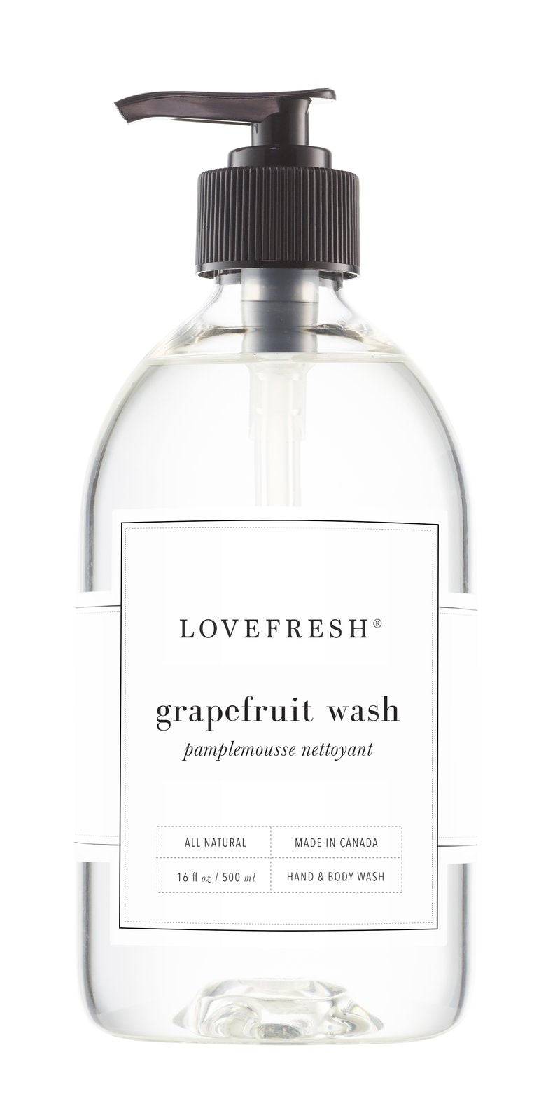 Grapefruit Hand & Body Wash - Lemonberry.ca