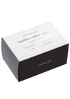Lovefresh Vanilla Coffee Soap in box, featuring the warm, comforting scent of vanilla and coffee, made with natural and organic ingredients for a luxurious cleanse.