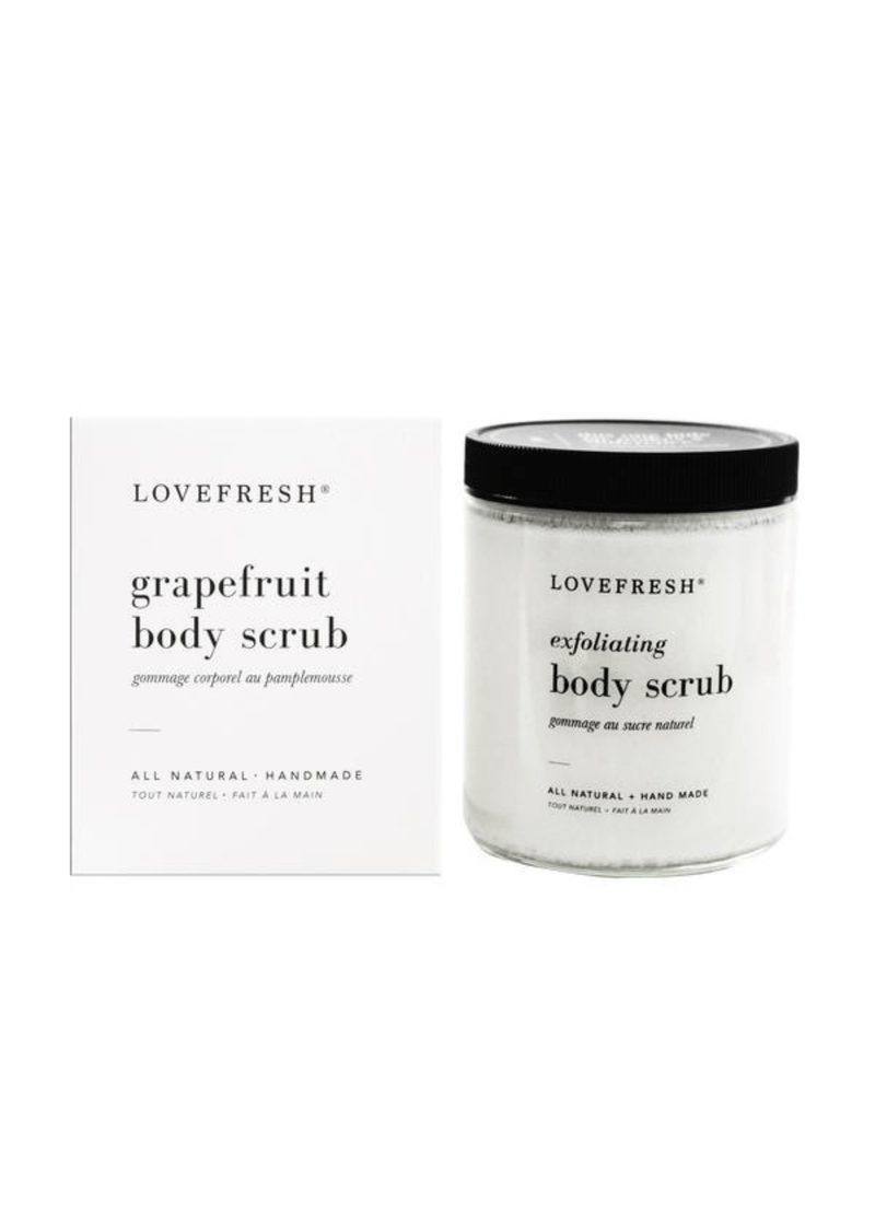 Grapefruit Body Scrub - Lemonberry.ca