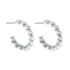 Grand Twisted Hoop Earrings