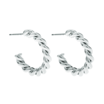 Grand Twisted Hoop Earrings
