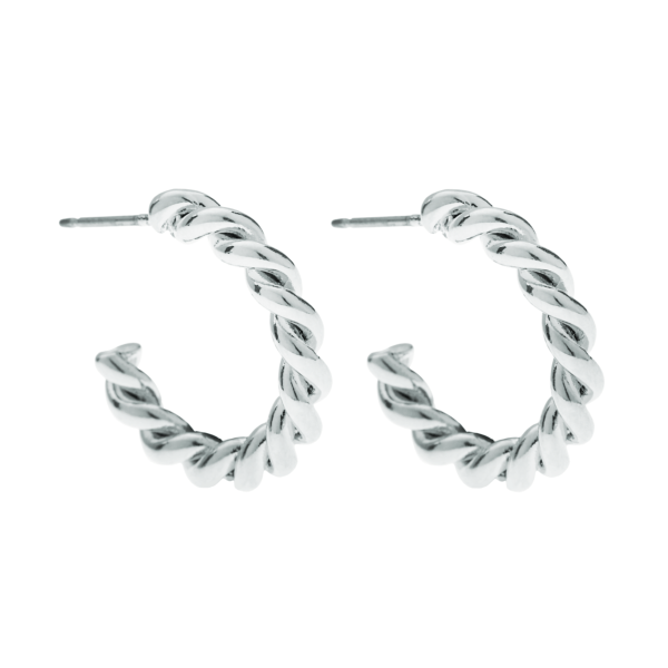 Grand Twisted Hoop Earrings