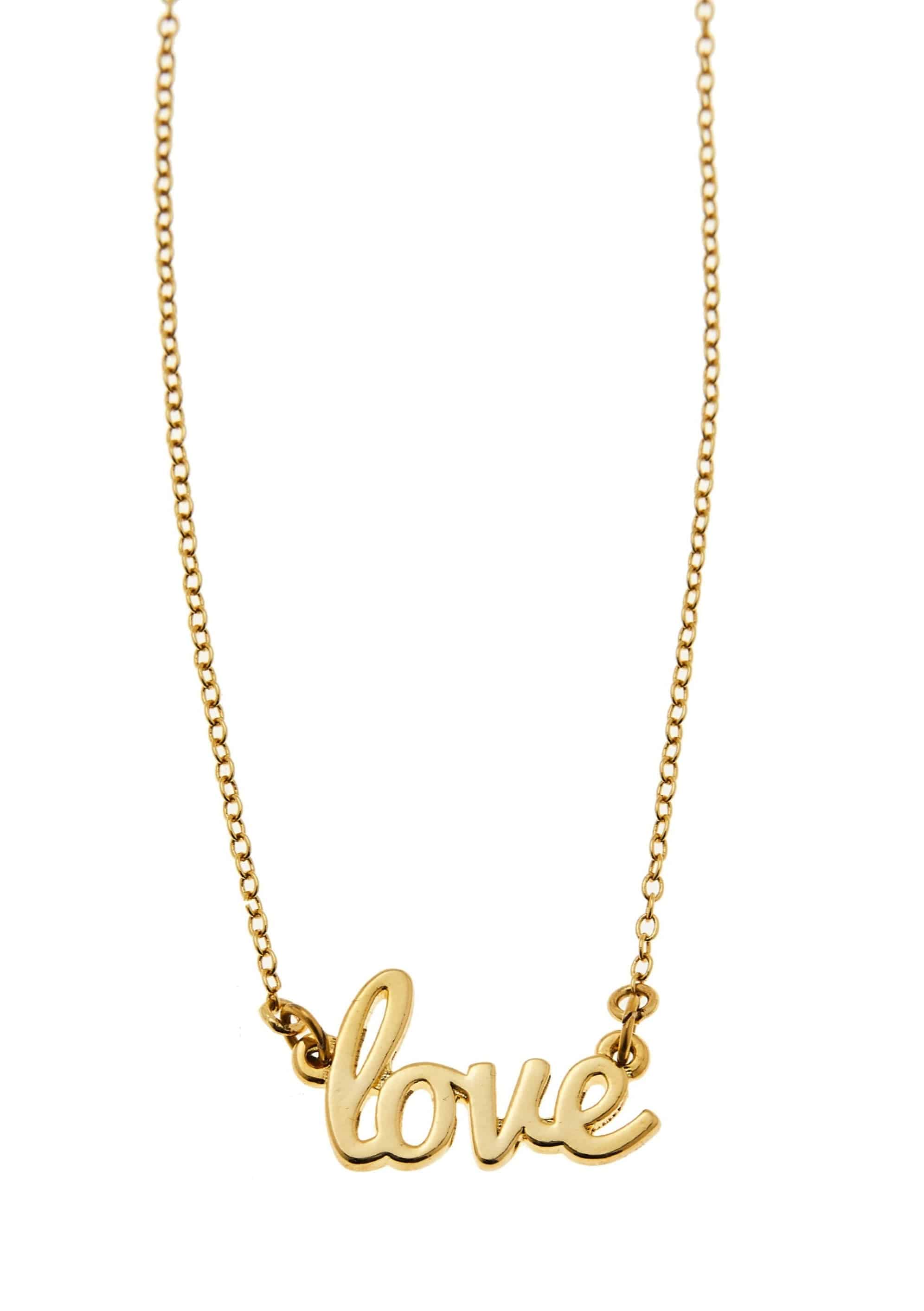 Foxy Originals Jewelry Love Necklace available at Lemonberry Boutique Aurora