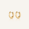 Toni Hinged Hoops small - Lemonberry.ca